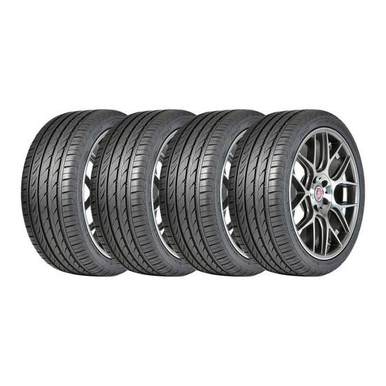 Imagem de Kit 4 Pneus Delinte Aro 17 205/40 R17 DH2 84W XL