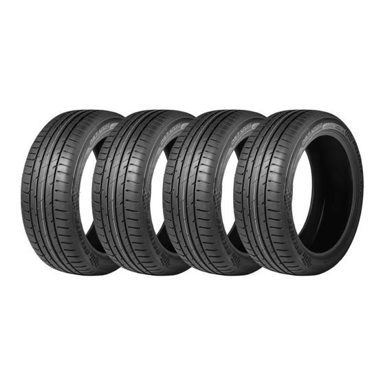 Imagem de Kit 4 Pneus Delinte Aro 18 225/40R18 DS7 Sport 92Y