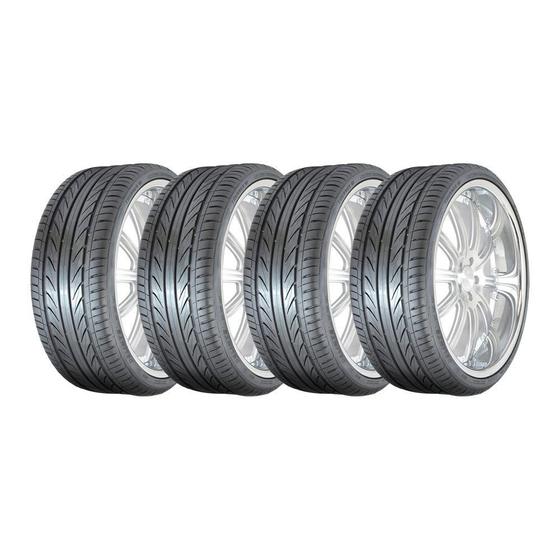 Imagem de Kit 4 Pneus Delinte Aro 22 235/30R22 Thunder D7 90W