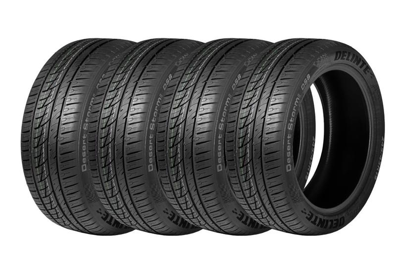 Kit 4 Pneus Delinte Aro 22 305/45R22 Desert Storm 2 DS8 118V Menor preço em Kit 4 Pneus Delinte Aro 22 305/45R22 Desert Storm 2 DS8 118V