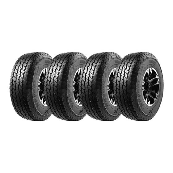 Imagem de Kit 4 Pneus Dewostone Aro 15 205/60R15 WR9001 91H