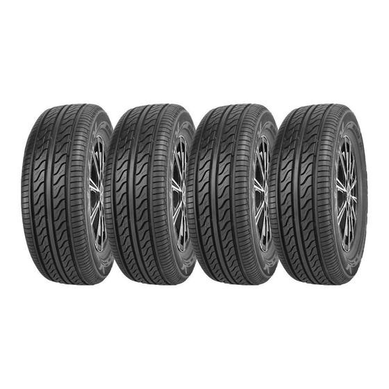 Imagem de Kit 4 Pneus Double King Aro 15 205/60R15 DK558 91H