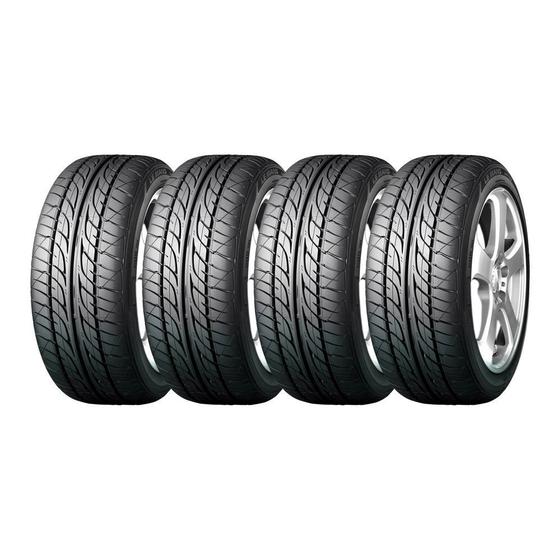 Imagem de Kit 4 Pneus Dunlop Aro 14 185/60R14 SP Sport LM-704 82H