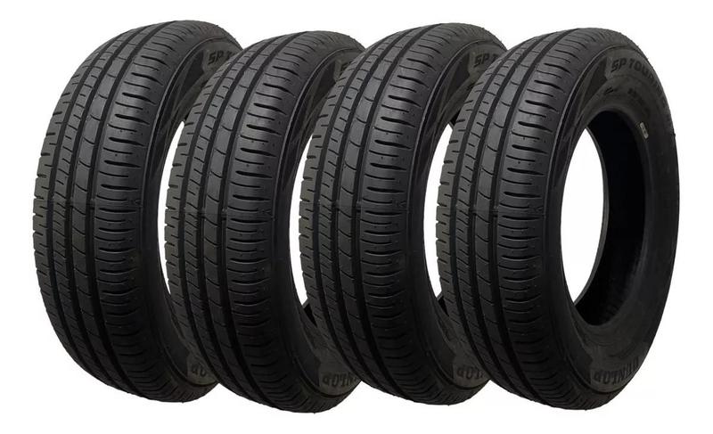 Imagem de Kit 4 Pneus Dunlop Aro 14 185/70r14 Touring Sp R1 Ril 88t