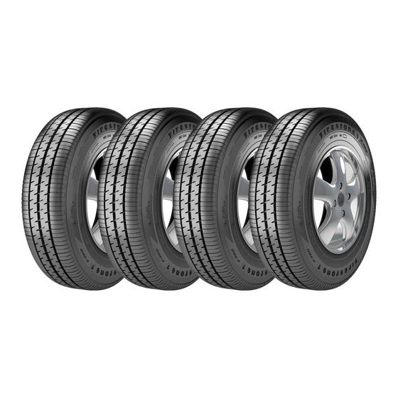 Imagem de Kit 4 Pneus Firestone Aro 16 205/55R16 F-700 91V