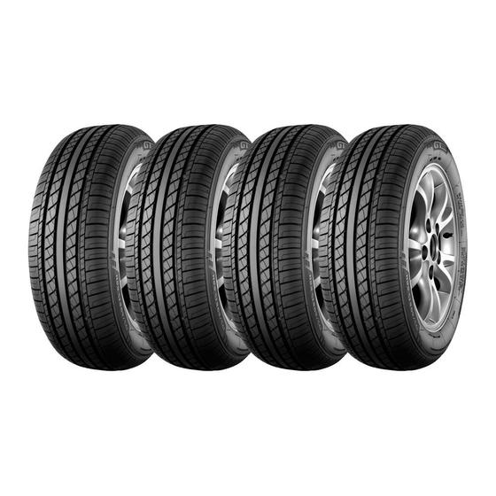 Imagem de Kit 4 Pneus GT Radial Aro 15 185/55R15 Champiro VP1 82H