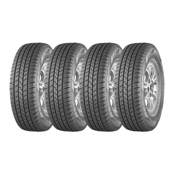 Imagem de Kit 4 Pneus GT Radial Aro 16 265/70R16 Savero HT-2 111T OWL