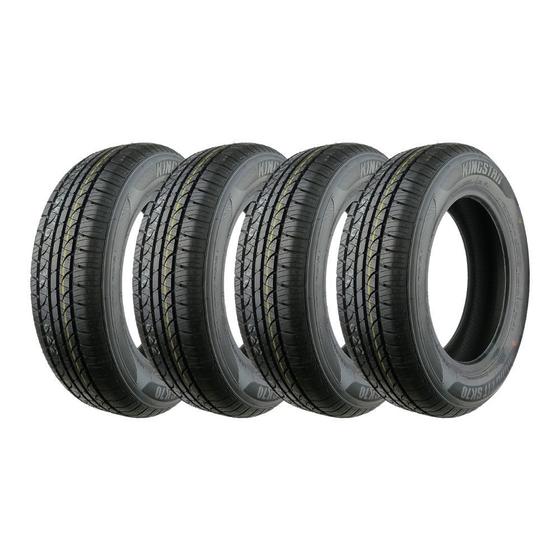 Imagem de Kit 4 Pneus Para Fiat Siena kingstar Aro 14 175/65R14 SK-70 81T