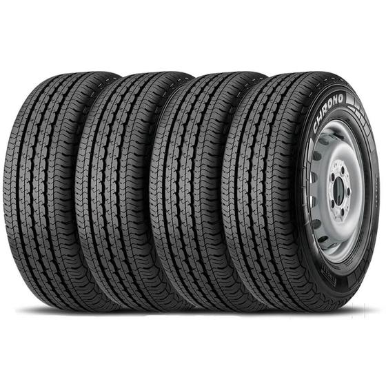 Imagem de Kit 4 Pneus Pirelli Aro 15 195/70r15c 104r Chrono