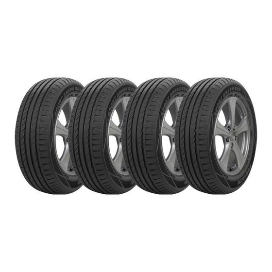Kit 4 Pneus Provato Aro 17 235/55R17 Sport Green SUV 99V Pneu para