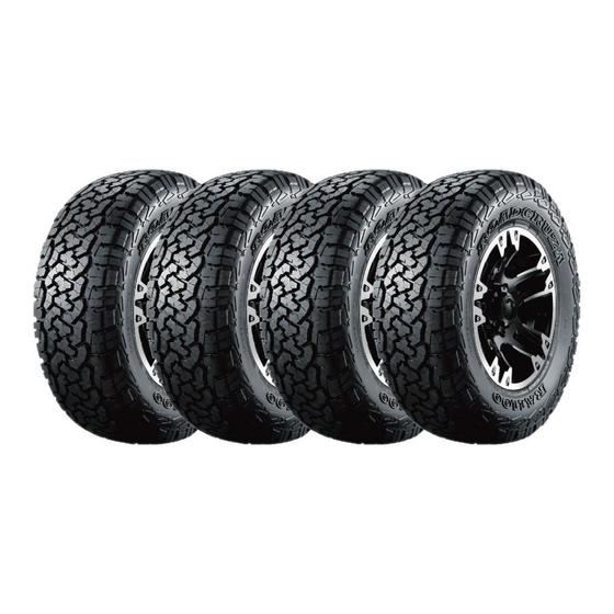 Imagem de Kit 4 Pneus Roadcruza Aro 20 275/60R20 RA1100 8 Lonas 119/116S