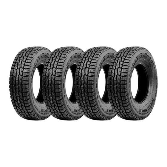 Imagem de Kit 4 Pneus Speedmax Aro 20 305/55R20 SL369 121/118R