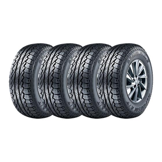 Imagem de Kit 4 Pneus Wanli Aro 15 205/65R15 SU006 94H