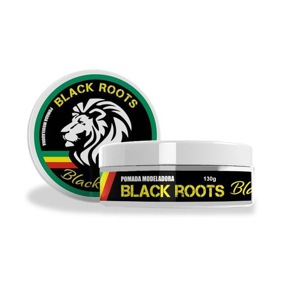 Imagem de Kit 4 Pomadas Combat Roots Black Fix - (130g cada)