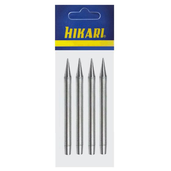 Imagem de Kit 4 Ponta Cônica Ferro Solda Hikari Sc-30 ou Power 30 Original Hikari 21K201