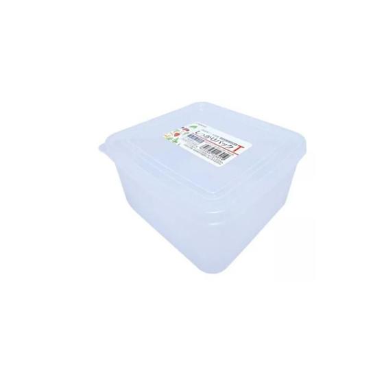 Imagem de Kit 4 Pote Plástico Japão Com Escorredor Queijo Tofu 1.1 L