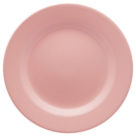 Imagem de Kit 4 Pratos Rasos Biona Rosa Oxford Cerâmica 24cm