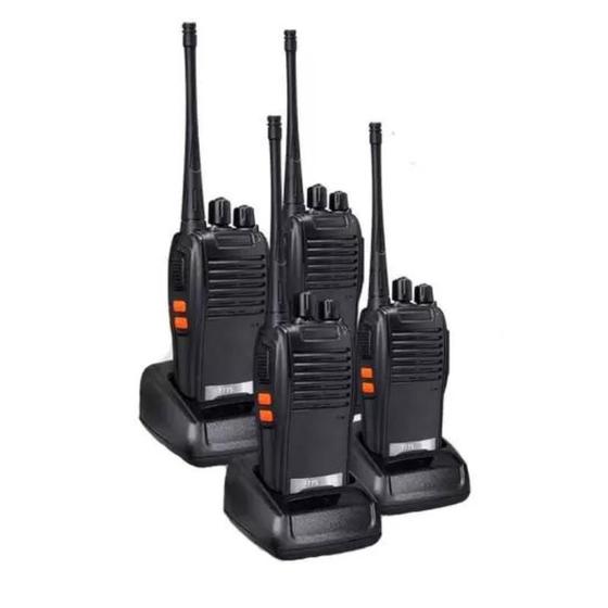 Imagem de Kit 4 Radio Baofeng Bf-777s Comunicador Walk Talk - Envio Imediato