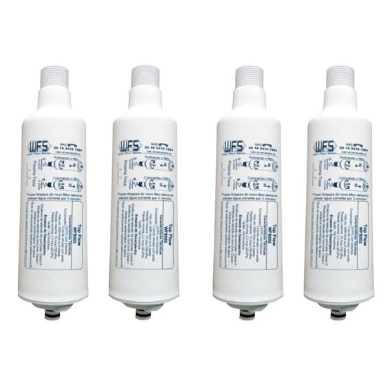 Imagem de Kit 4 Refil Filtro Purificador Colormaq Wfs 002