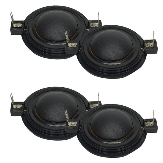 Imagem de Kit 4 Reparos Driver Compatível Com Plg Viper / Tsr / Orion Corneta Fenólico 8 Ohms Completo 100w Rms