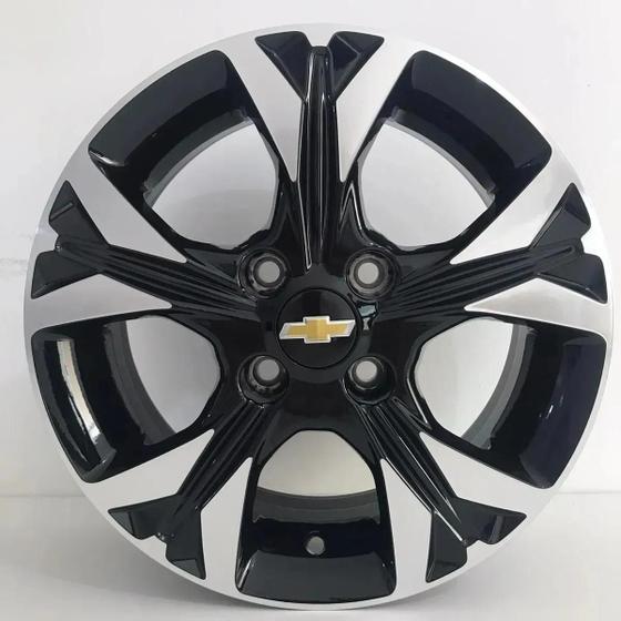 Imagem de Kit 4 Rodas Aro 14 4x100 GM Onix Plus BD Krmai S21
