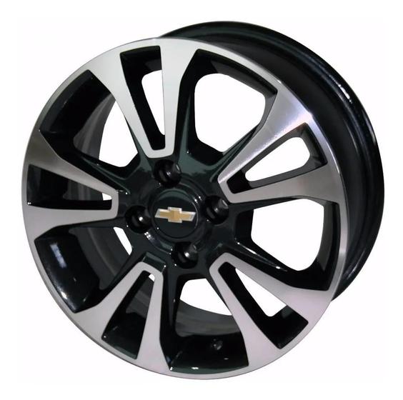 Imagem de Kit 4 Rodas Aro 15 4x100 Onix BD Krmai R42