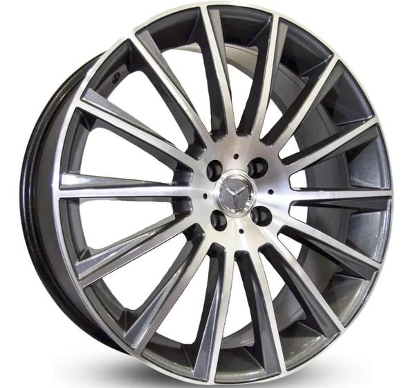 Imagem de Kit 4 Rodas Aro 15 4x108 Gol Mercedes C63 AM GD Krmai R66