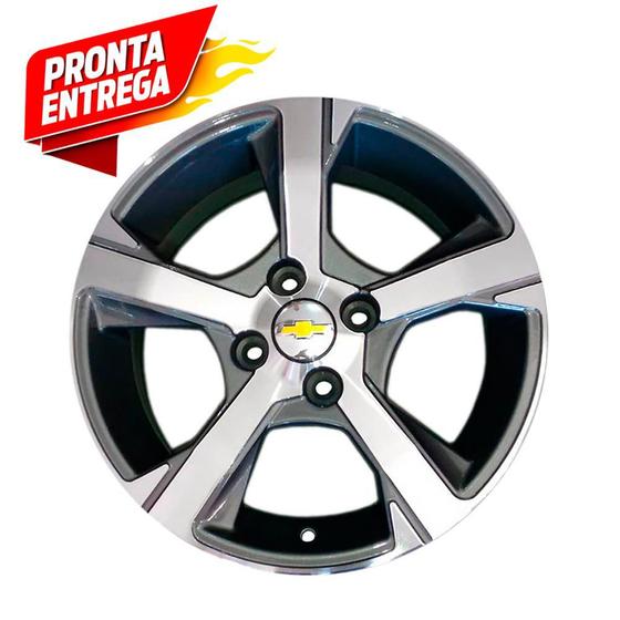 Imagem de Kit 4 Rodas Aro 15x6 GM Onix LTZ 2019 4X100 GD BRW 1430