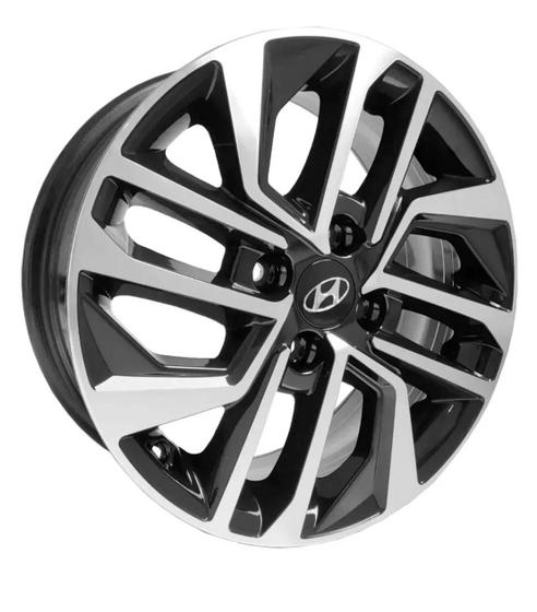 Imagem de Kit 4 Rodas Aro 15x6 Hyundai Hb20 4x100 BD Krmai S20