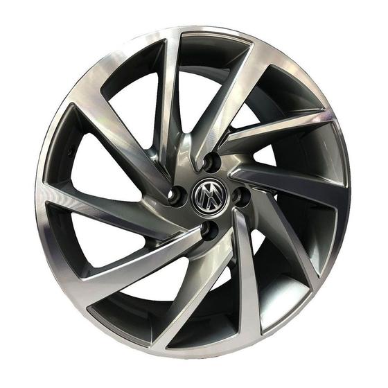 Imagem de Kit 4 Rodas Aro 15X6 Vw Novo Polo Tsi 4x100 GD  zk-800