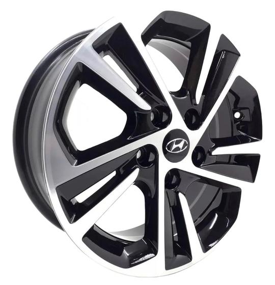 Imagem de Kit 4 Rodas Aro 16X6 Hyundai Creta 2020 5x114,3 BD BRW 1470