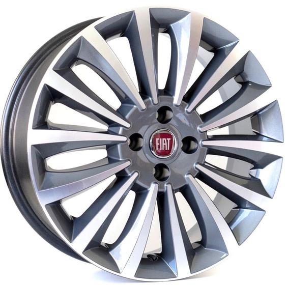 Imagem de Kit 4 Rodas Aro 17x7 Fiat Linea Absolute 4x98 GD Fiat 