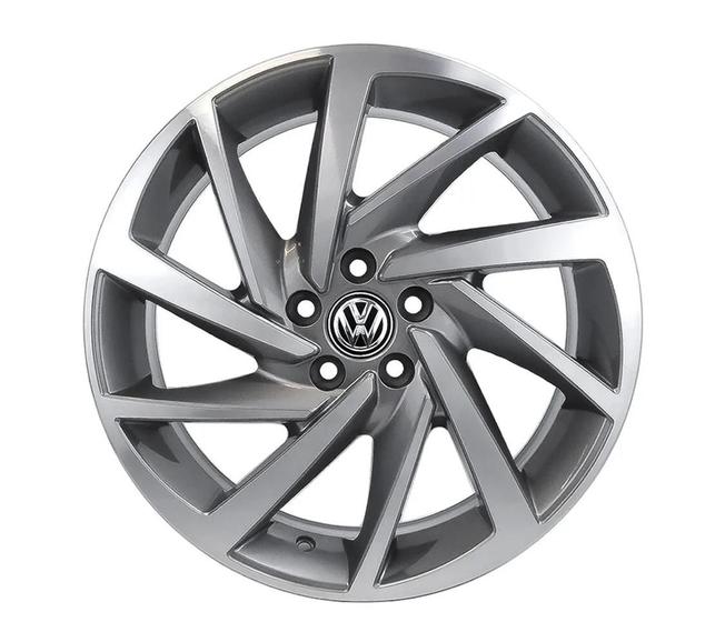 Imagem de Kit 4 Rodas Aro 17x7 Novo Polo 5x100 R93 ET38 GD VW