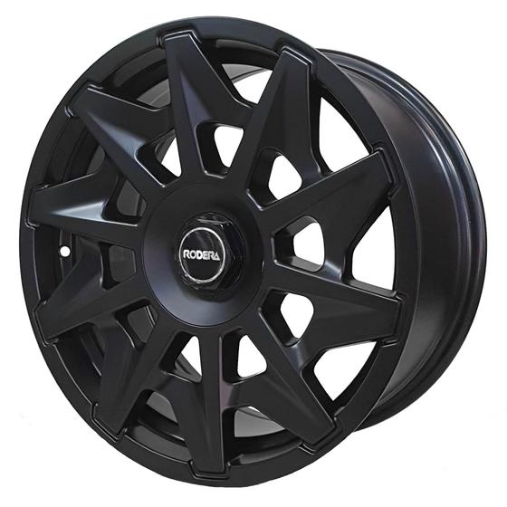 Imagem de Kit 4 Rodas Aro 17x8 Rodera RVT 4X100/5X100 Black