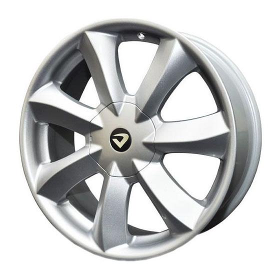 kit 4 rodas aro 18x7 Volcano Santorini 5X100/5X112 Prata Menor preço em kit 4 rodas aro 18x7 Volcano Santorini 5X100/5X112 Prata