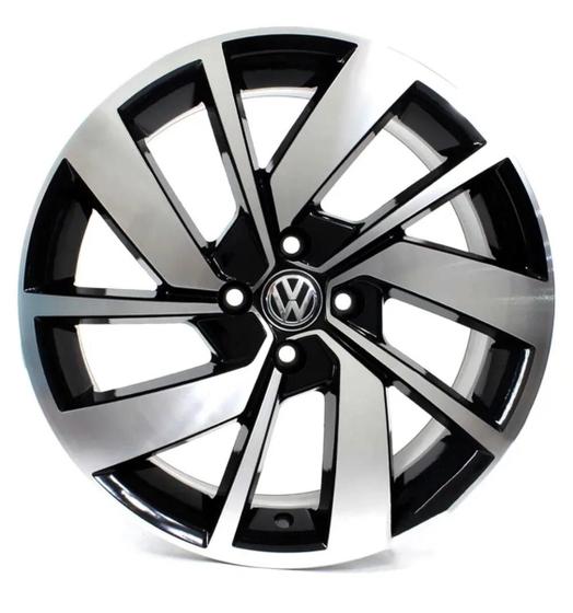 Imagem de Kit 4 Rodas Aro 18x7 Vw Jetta 4x100 BD Krmai S19