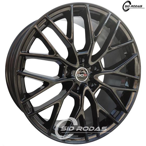 Imagem de Kit 4 Rodas Aro 19x8,5 BBS Arion 5x120 ET45 Black B.A.R