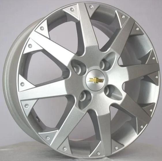 Imagem de Kit 4 rodas astra ss aro 14X6 4X100 ET43 Prata 