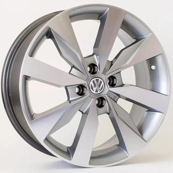 Kit 4 rodas kr R74 modelo Vw gol G7 aro 14 4x100 krmai R74 GD - Roda de ...