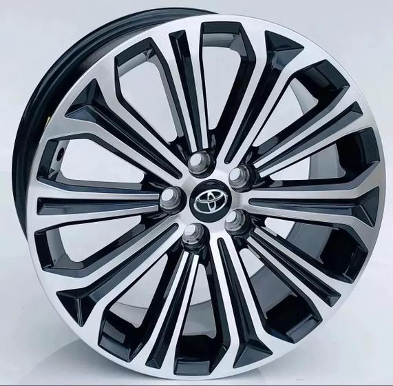 Imagem de Kit 4 Rodas Toyota Corolla Altis Hybrid 2020 Aro 16 S22 Krmai 5x100