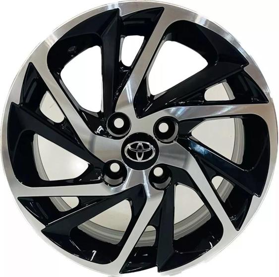 Imagem de Kit 4 Rodas Toyota Yaris 2023 Aro 15x6,0 4x100 S40 BD