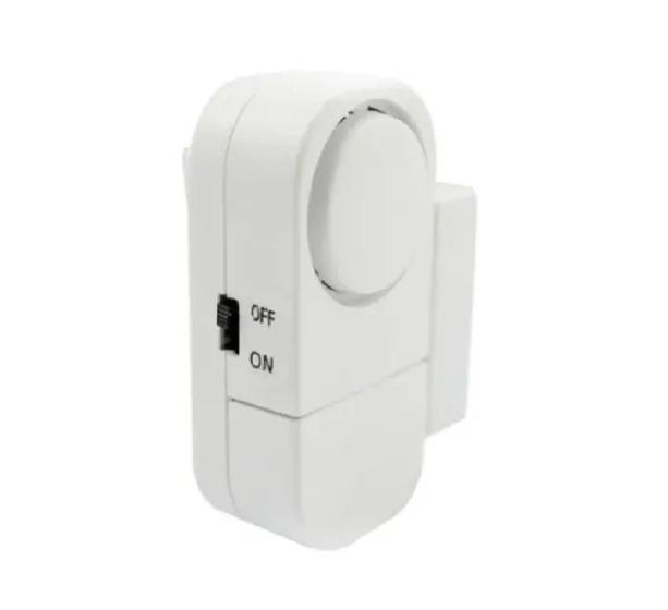 Imagem de Kit 4 Sensor Alarme Magnético Sirene Porta Janela Sem Fio