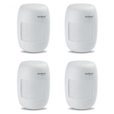Kit 4 Sensores Alarme Passivo Com Fio IVP 3000 CF Intelbras Menor preço em Kit 4 Sensores Alarme Passivo Com Fio IVP 3000 CF Intelbras