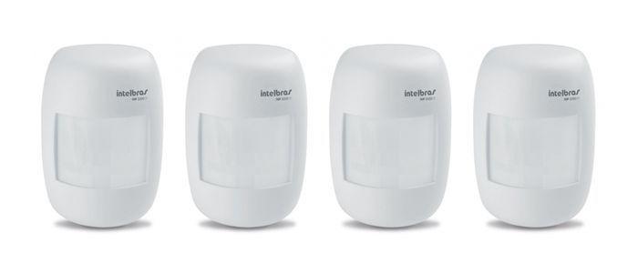 Kit 4 Sensores Alarme Passivo Sem Fio IVP 2000 SF Intelbras Menor preço em Kit 4 Sensores Alarme Passivo Sem Fio IVP 2000 SF Intelbras