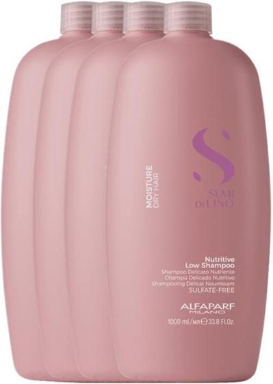 Imagem de Kit 4 Shampoo Moisture Nutritive 1L - Alfaparf