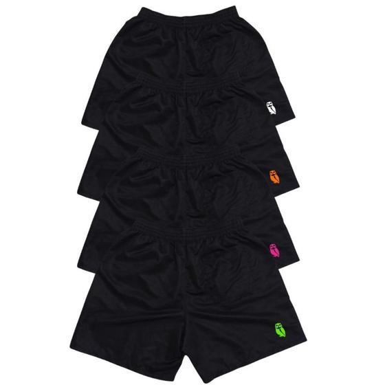Imagem de Kit 4 Shorts Moda Praia Plus Size Masculino Tactel G1 G2 G3