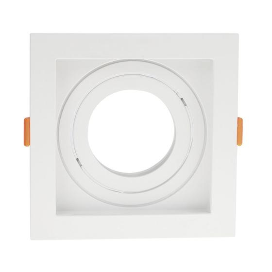 Imagem de Kit 4 Spot Embutir Conecta Quadrado Recuado MR11