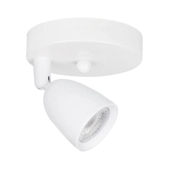 Imagem de Kit 4 Spot Luminárias Led Sobrepor 6w Branco Frio Bivolt