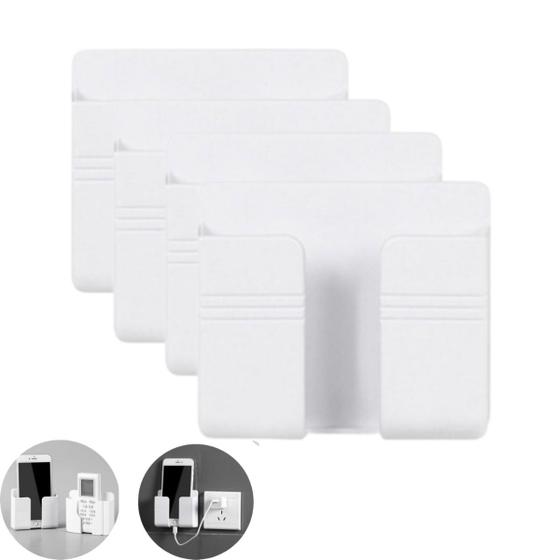 Kit 4 Suporte De Celular Parede Para Carregar Multiuso Menor preço em Kit 4 Suporte De Celular Parede Para Carregar Multiuso