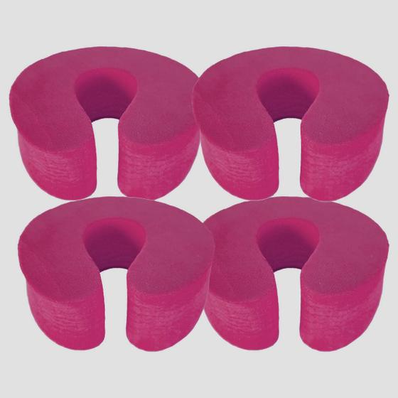 Imagem de Kit 4 Suporte Para Porta Salva Dedos Pancada Vento Feito EVA 30MM